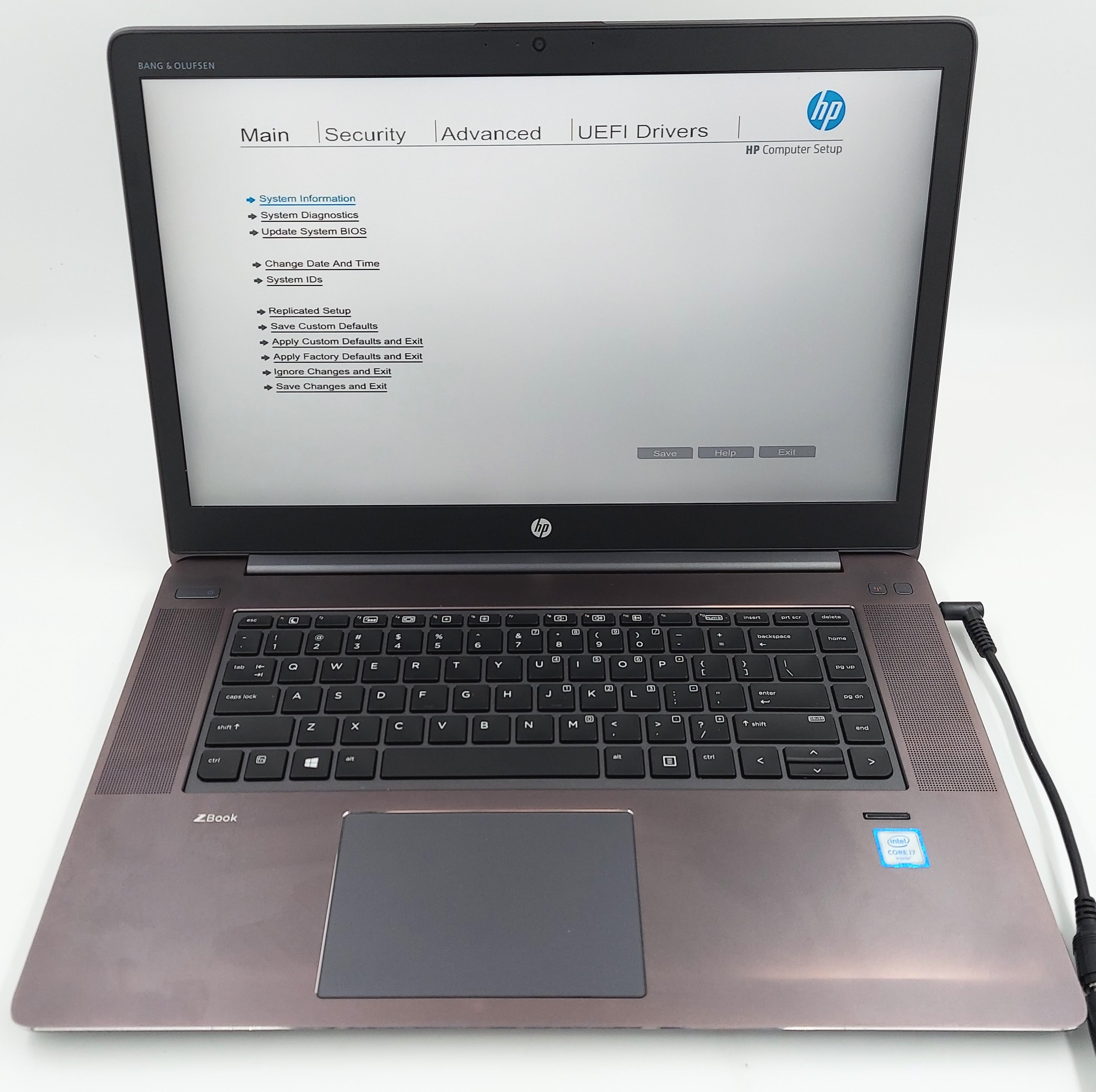 HP ZBook Studio G3 i7-6700HQ 15.6" 2.6GHz 16GB RAM 512GB SSD 4GB Graphics Card 4K Display - Win 10 Pro B Condition
