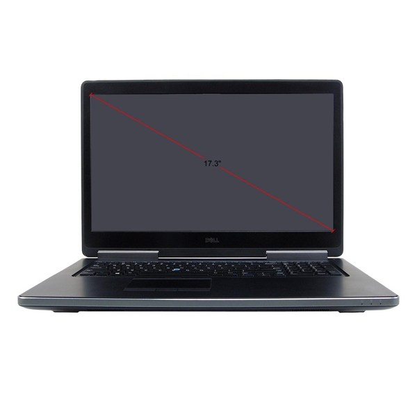 Dell Precision 7710 i7-6820hq 17.1" Laptop - 32GB RAM 512GB SSD Nvidia Quadro M4000M 4GB Graphics - Win 10 Pro
